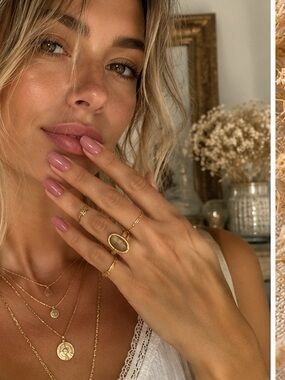 🌹 Rosewood Blush Nails 5 for $20 or $7